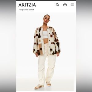 NWOT ARITZIA Wilfred River Jacket. Size M